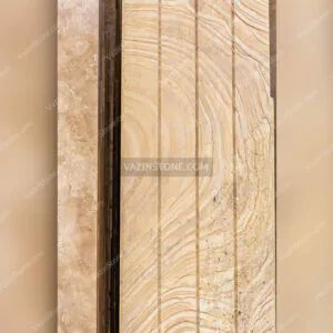 woody marble stone floor tile