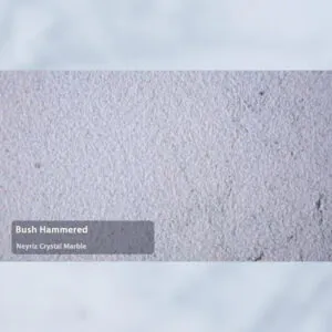 Bushhammered Neyriz Marble Stone