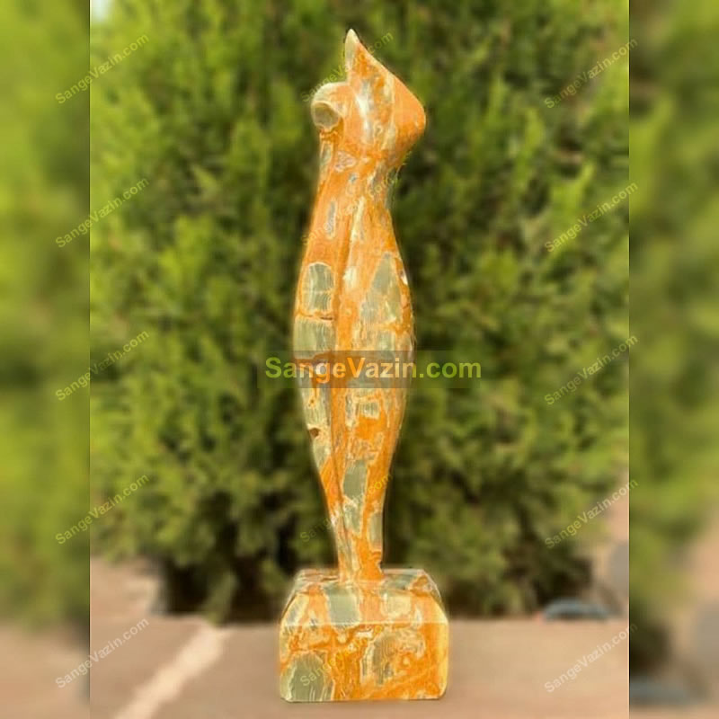 Lady Onyx Marble Sculpture