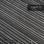 black granite irregular cut finish