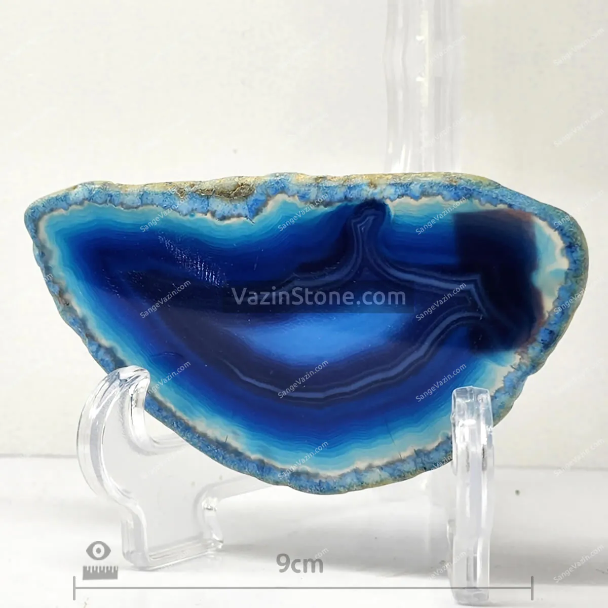 brazil blue agate - smile form