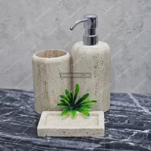 Aila stone liquid soap dispenser