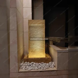 Lighting of the Arad stone fountain