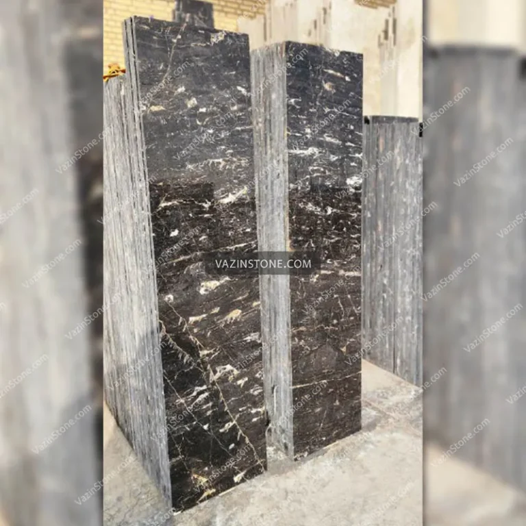 Black plasma marble tiles